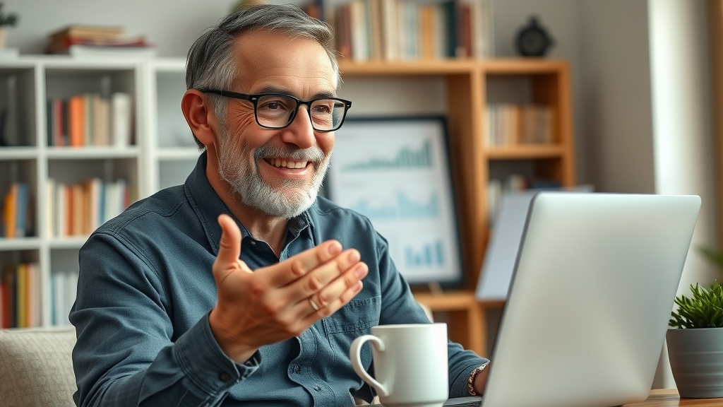 affiliate marketer explaining affiliate links for earning commissions online