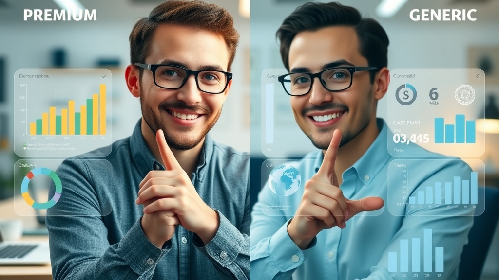 Side-by-side comparison Master Affiliate Profits Affiliate Program premium vs generic affiliate programs