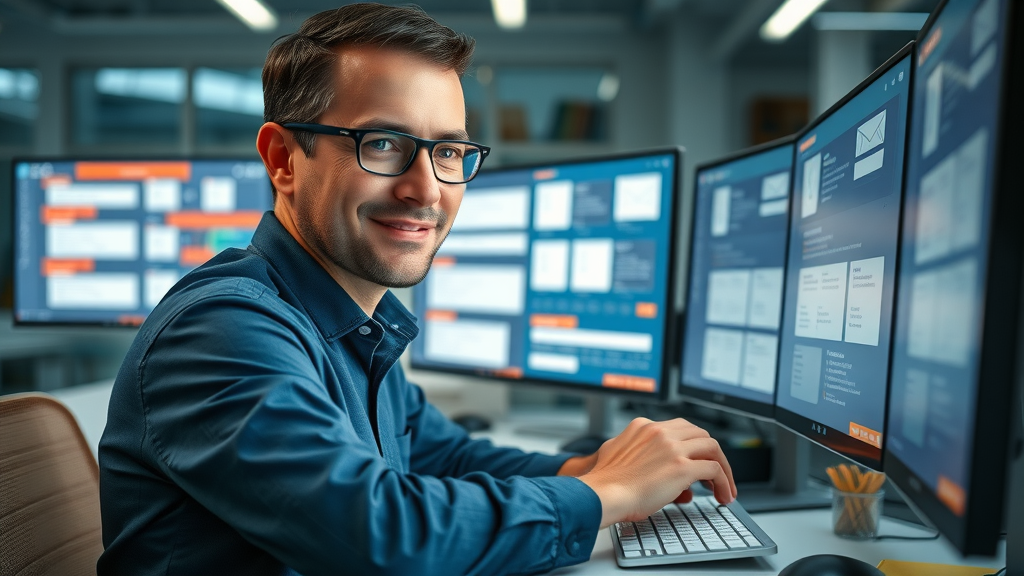 marketer automating email campaigns for affiliate marketing - master affiliate profits affiliate program