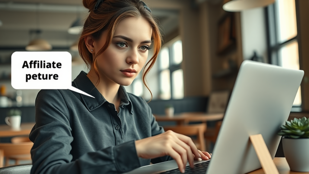 woman comparing affiliate networks for earning commissions online